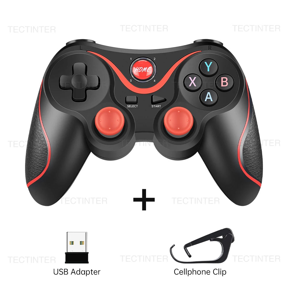Bluetooth-Compatible Gamepad for PS4/PS3/Android Terios T3 Wireless Game Controller for Nintendo Switch/IOS/PC Joystick Controle