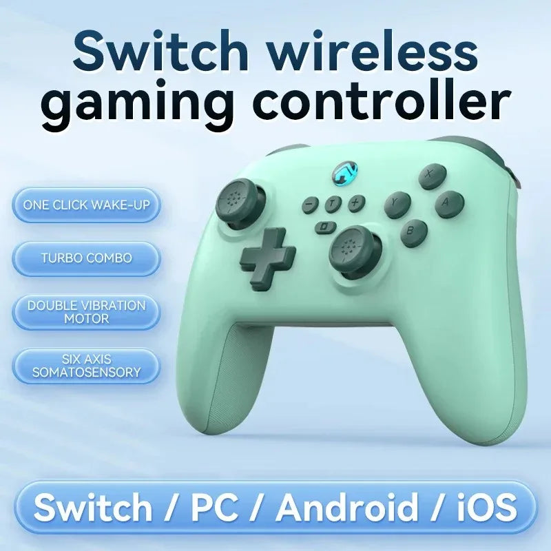 S11 Wireless Bluetooth-compatible Game Controller Suitable For Switch PC Mobile Phone With Wake-up Vibration Somatosensory Game