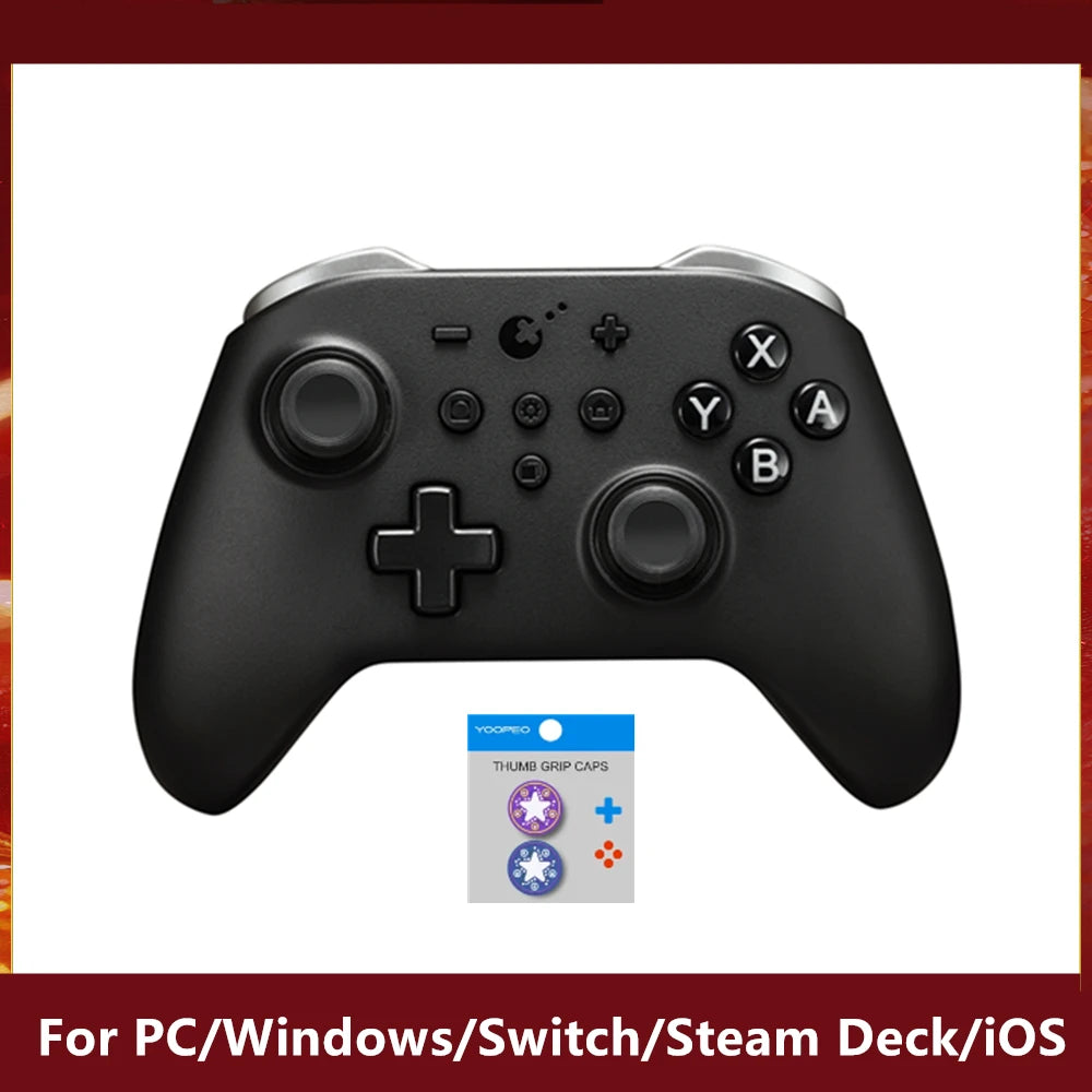 GuliKit KK2T Wireless Bluetooth Game Controller With Anti-Drift TMR Magnetic Joystick for PC/Windows/Switch/Steam Deck/iOS/macOs