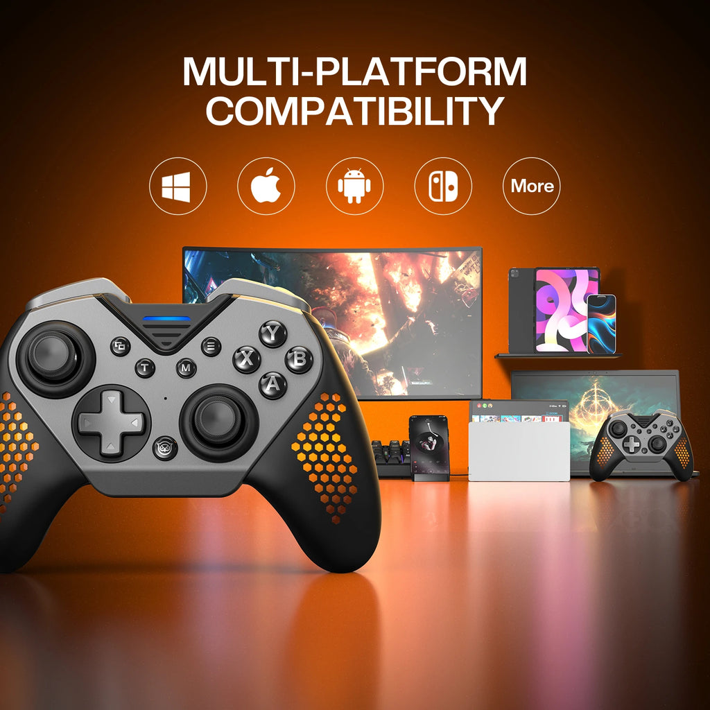 NYXI  for PC Switch2 Flexi Modular Wireless Game Controller Dual Hall Gamepad Black Myth Wukong Controller