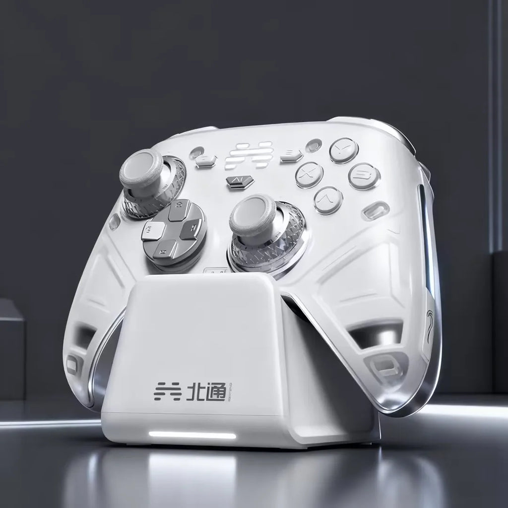 BEITONG KP70 Gamepad Haptic Feedback Elite Dual Auto-Sense Trigger Wireless Game Controller for PC/Switch/Android/iOS/Steam