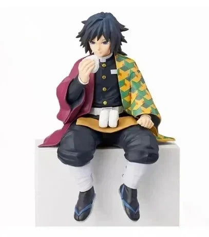 *Hot sale Anime Demon Slayer Figure Kamado Tanjirou Nezuko Sitting Posture Action Figure PVC Model Doll Collection Toy Gift Kids