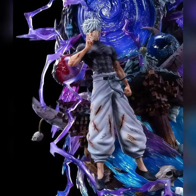New Gojo Satoru Figure Jujutsu Kaisen Action Figures Pvc Doll High Quality Version Statue Model Collection Room Decora Desk Toys