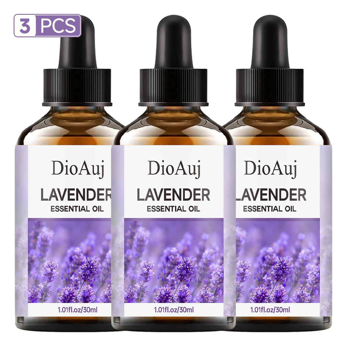 30ml/1.01fl.oz  LAVENDER Essential Oil  for Humidifier, Facial, Skin Care, Aromatherapy, Hair Care, Scalp and Body Massage
