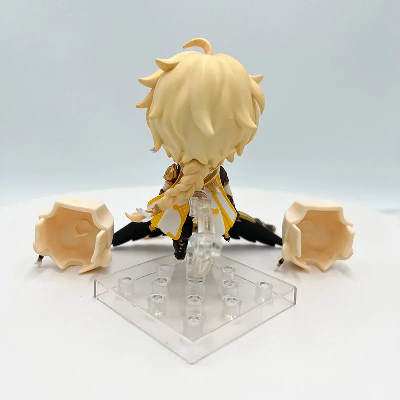 #1718 Traveler/Lumine Anime Figure #1717 Aether Action Figure #1795 Venti Figurine Adult Collectible Model Doll Toys Gifts 10cm