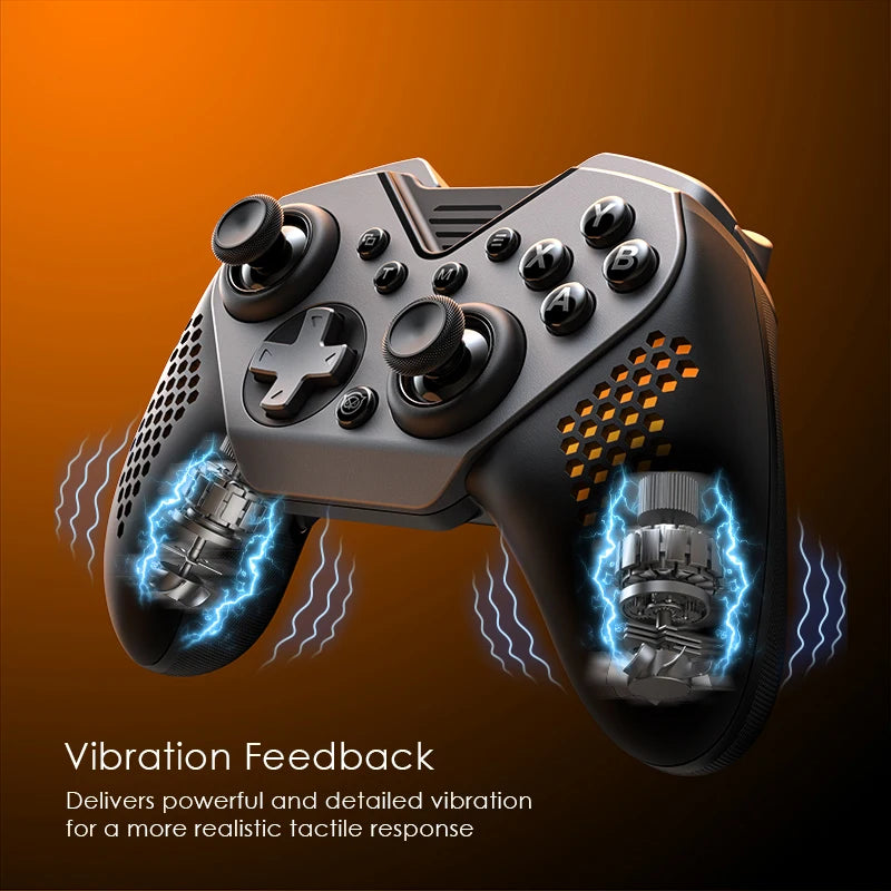 NYXI Flexi Modular Wireless Game Controller Dual Hall Effect Technology Black Myth Wukong Design for PC Android iOS Switch
