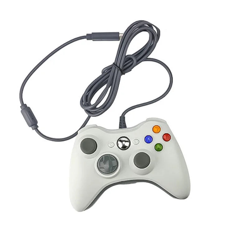 For Xbox 360 Wired Game Controller USB Wired Joystic Gamepad for Microsoft Xbox 360, PC Windows 7,8,10 with Dual-Vibration Turbo