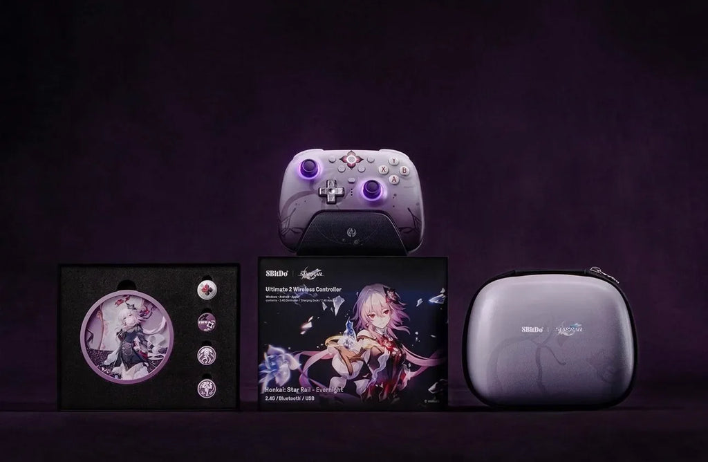 NEW MIHOYO Honkai: Star Rail March Server Controller Collaboration Long Night Moon Wireless Game Controller Star Rail Gamepad