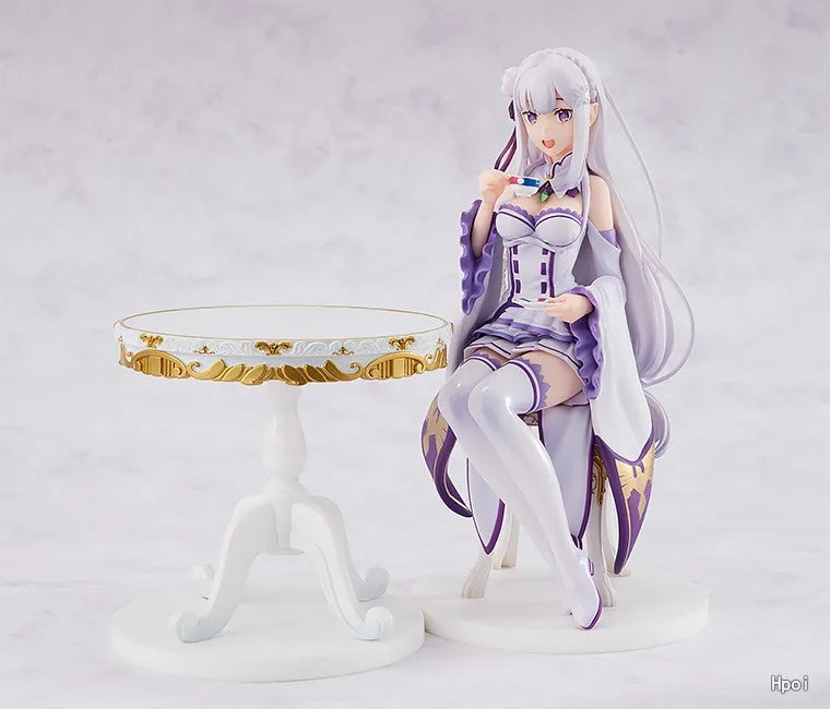 Original in Stock KADOKAWA KDcolle Re: ZERO - Starting Life in Another World Emilia 1/7 Figures Model Toys Gifts Collection
