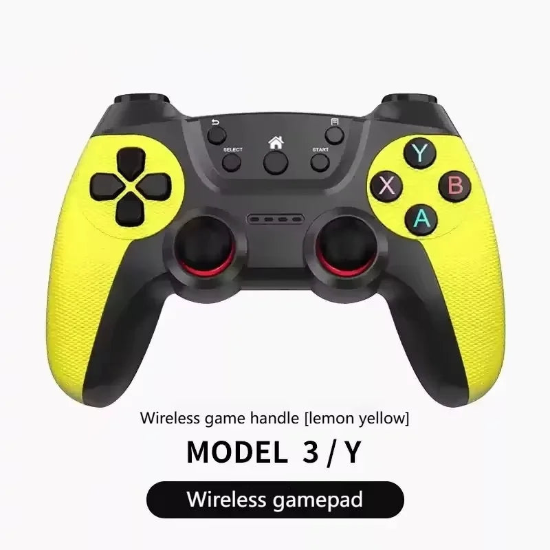 2025 NEW Wireless USB Game Controller for Tesla Model Y/3/X/S Double Player Online TV PC PS3 Steam Compatible Gaming Accessory