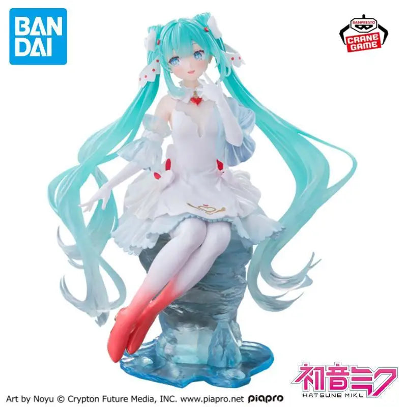 BANPRESTO In Stock EVOLVE Clearluxe Hatsune Miku -Clione Ver.- PVC 18CM Anime Action Figures Models Collection Kids Toys Gifts