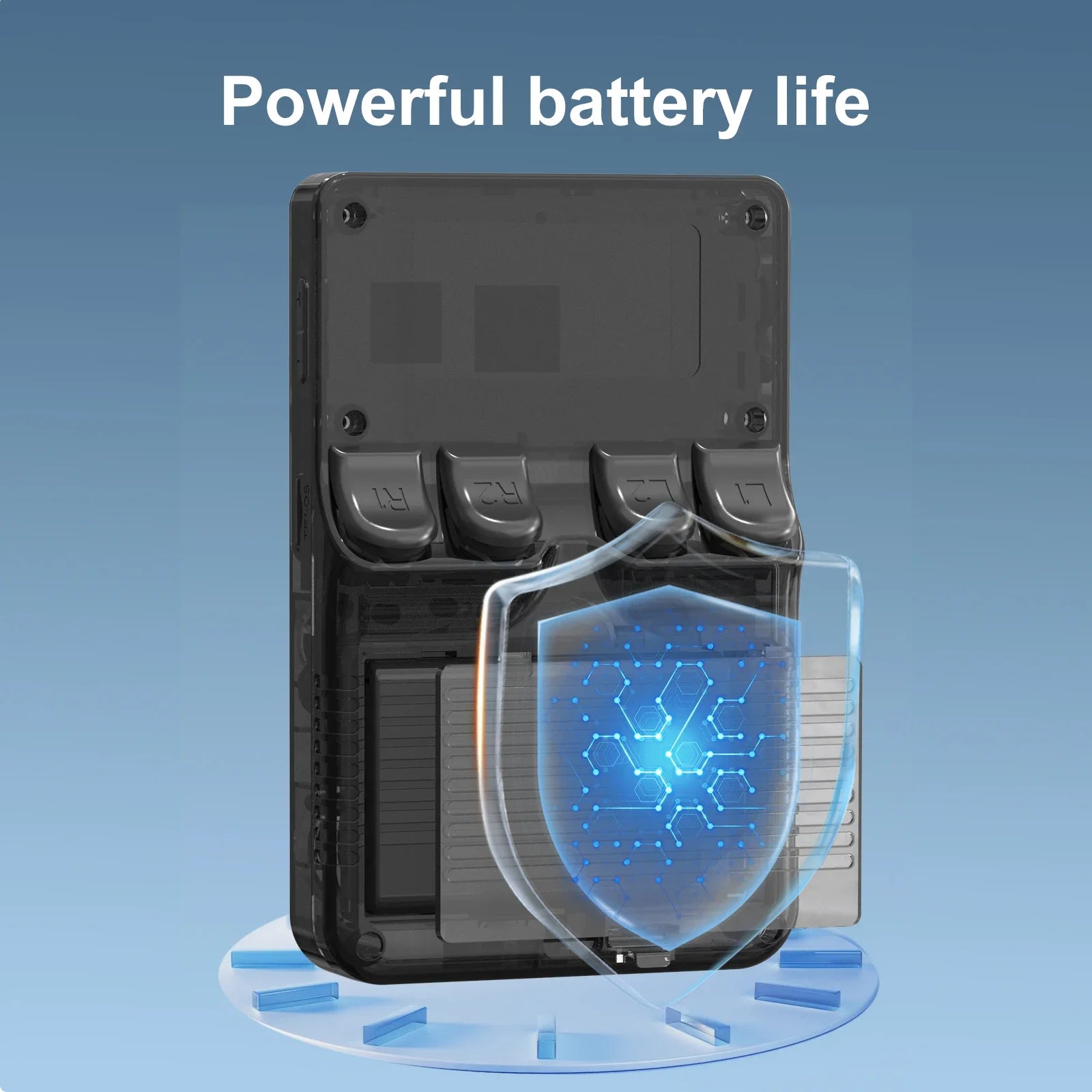 GAMINJA R36S Handheld Game Console 3.5Inch IPS 640x480 Screen Built in 64GB Memory Classic Games Portable Handheld Game Console