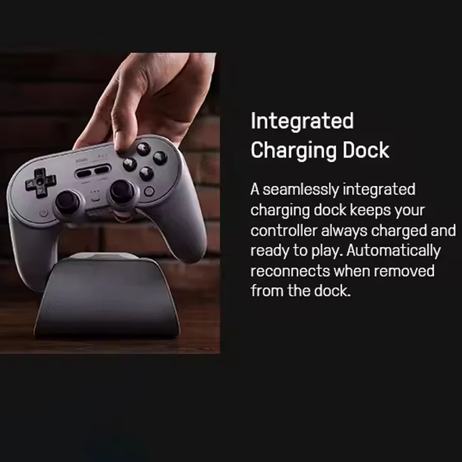 NEW 8BitDo Pro 3 Bluetooth Game Controller Wireless Gamepad with TMR Joysticks for NS Nintendo Switch 2,PC Windows,ANDROID,iOS