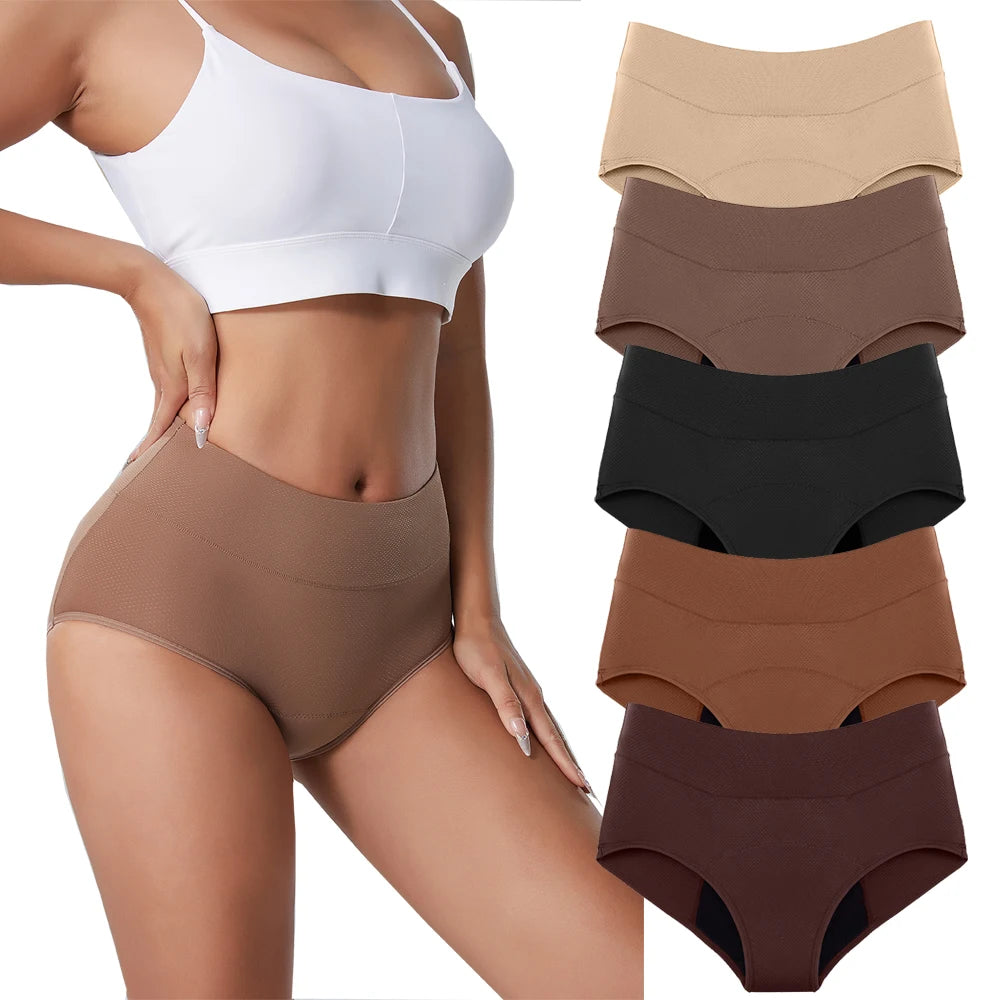 Period Underwear for Women 3 Layers Breathable Menstrual Period Panties