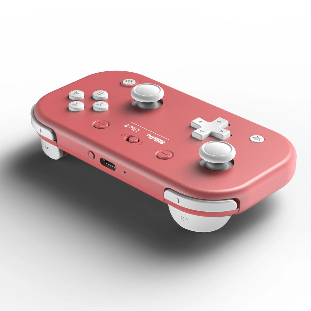 8BitDo Lite 2 Bluetooth Gamepad with Vibration，Wireless Game Controller for Nintendo Switch Lite Android Raspberry Pi