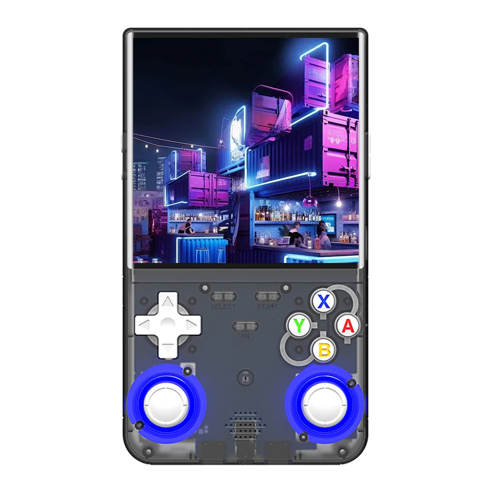R36 Ultra Retro Handheld Game Console 4.0 Inch IPS Screen Portable Video Game Player Portable Pocket Video Player Gift for Kids