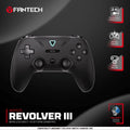 FANTECH REVOLVER III WGP12S Game Controller 1000hz Wireless Gamepad Hall-Effect Triggers Joystick Gyroscope Controller for ps4