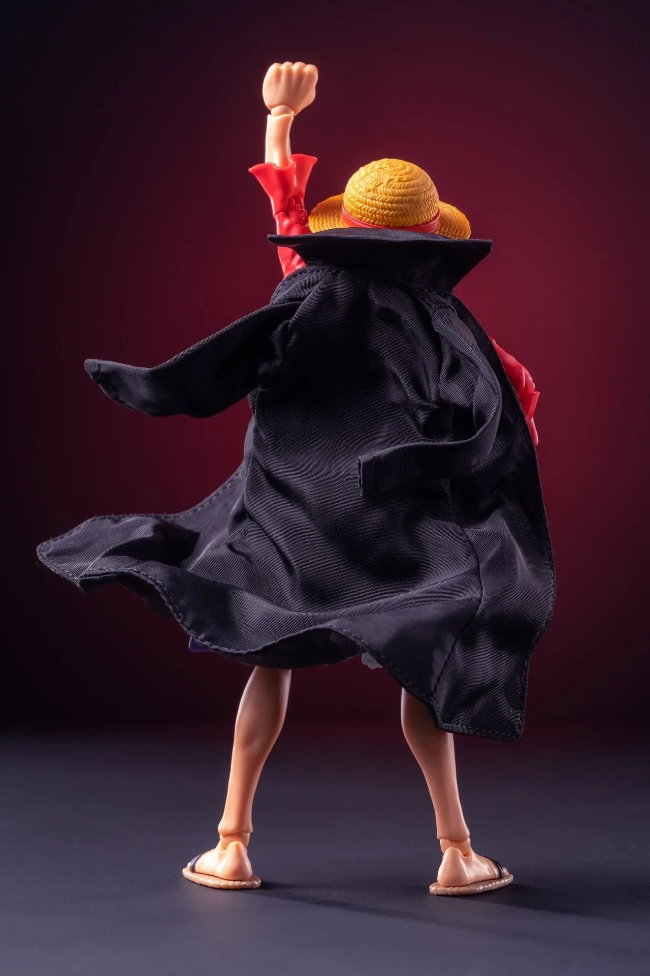 Shf 1/12 Male Custom Straw Hat Windbreaker Coat Scene Props Clothes for 6in Action Figures Body Dolls Model