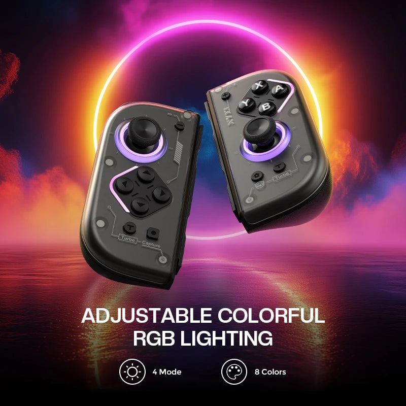 NYXI Hyperion 2 Wireless Game Controller Dual Hall Effect Joycon Gamepad Bluetooth Compatible with Nintendo Switch