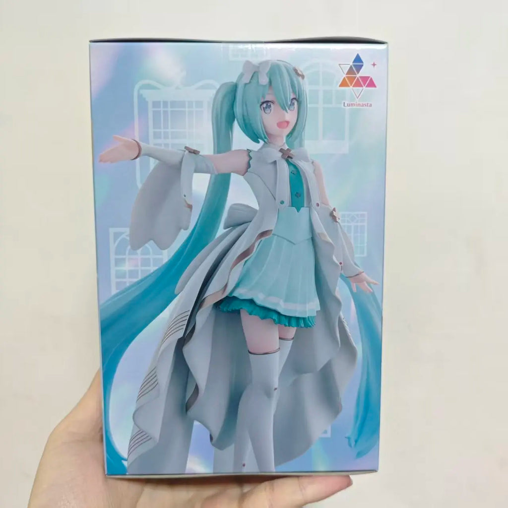 Sega Miku Gekijouban Project Sekai Kowareta Sekai to Utaenai Miku Anime Luminasta Action Figures Model Figurine Original Figuart