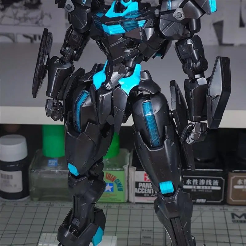 KL FM Fenglina 1/100 Domestic Mercury Witch Model Gundam Assembly Neon Color Children's Collectible Toy Christmas Gift