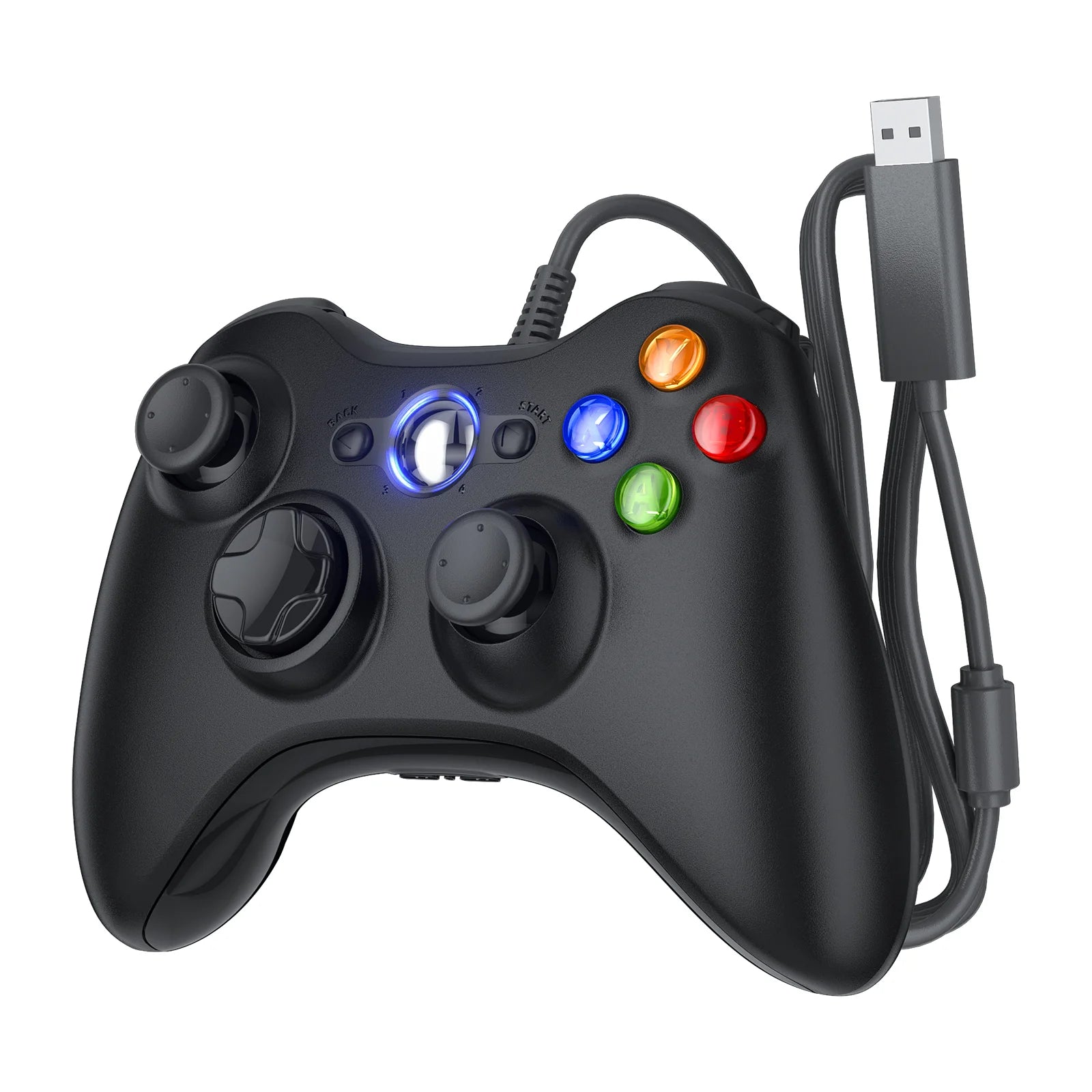 Game Controller for Xbox 360/Slim/Lite PC/IOS/Android Gamepad Wireless Remote Controle Handle W/ Dual Vibration Gaming Joystick
