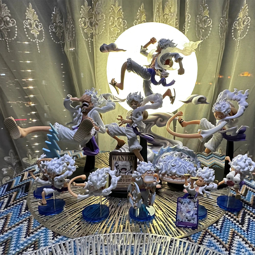 Luffy Anime One Piece Figure Luffy Gear 5 Action Figures Anime One Piece Statue Monkey D. Luffy Pvc Model Toy Gift For Boyfriend