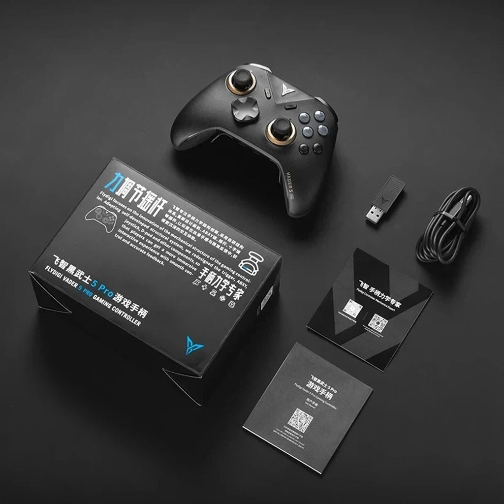 New Flydigi Vader5 Pro Game Controller Wireless Bluetooth Original Competitive Elite Gamepads for PC/NS2/Mobile/Steam