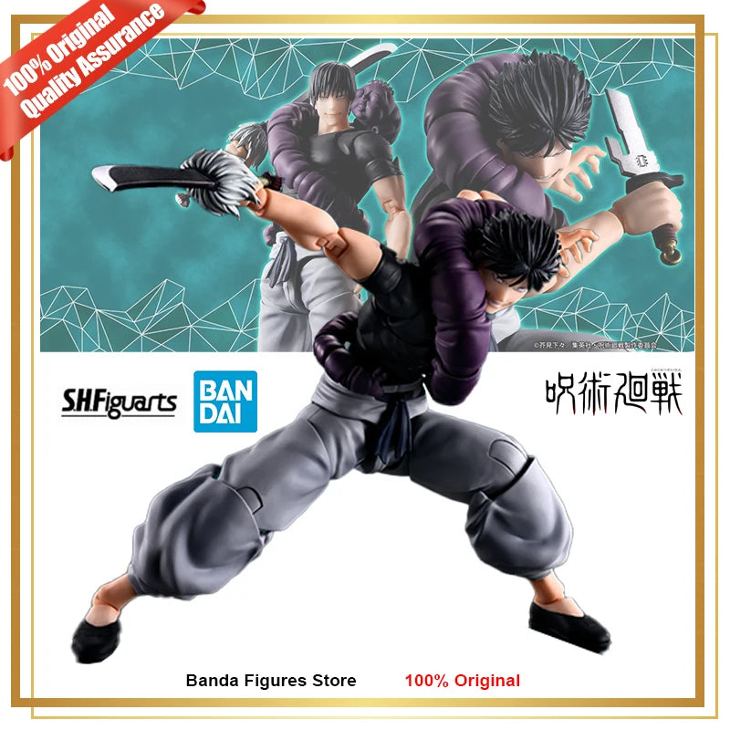 Original Bandai S.H.Figuarts Shf Toji Fushiguro Jujutsu Kaisen In Stock Anime Action Collection Figures Model Toys