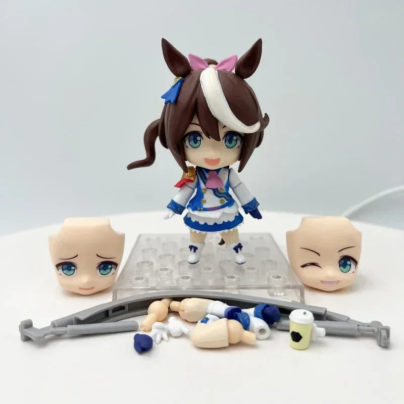 #2412 Umamusume Pretty Derby Matikanetannhauser Anime Figure Oguri Cap/Tokai Teio/Rice Shower/Gold Ship Action Figure Model Toys