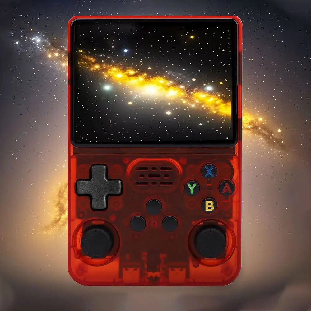 R36HD Handheld Retro Game Console, 1 Count Rechargeable Portable Pocket Game Console with 3.5-inch IPS Screen, Linux System Game