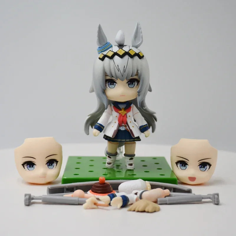#2412 Umamusume Pretty Derby Matikanetannhauser Anime Figure Oguri Cap/Tokai Teio/Rice Shower/Gold Ship Action Figure Model Toys