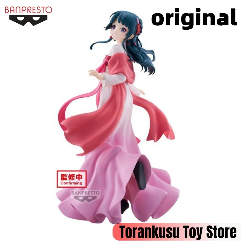 Banpresto Kusuriya no Hitorigoto Anime Maomao Action Figures Dress Model Figurine Original Figuarts Decoration Toys
