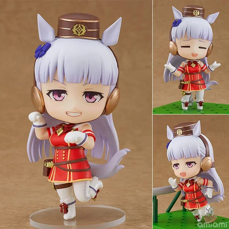 #2412 Umamusume Pretty Derby Matikanetannhauser Anime Figure Oguri Cap/Tokai Teio/Rice Shower/Gold Ship Action Figure Model Toys