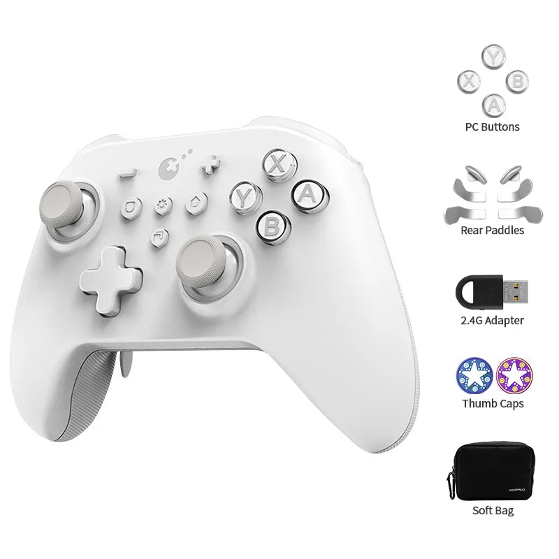 GuliKit KK3 MAX Game Controller，NS39 KingKong 3 Gamepad with Hall Effect Joysticks for PC Windows Nintendo Switch Android iOS