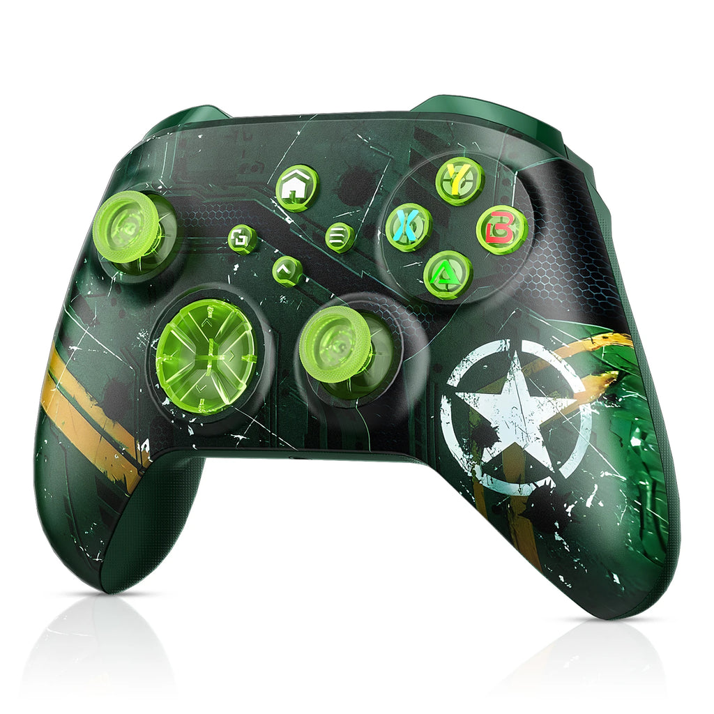 Game Controller for Xbox One S/X/Series S/X/PC Gaming Joystick W/ 6-Axis Gyro Sensor, Adjustable Vibration,TurboFunction Gamepad