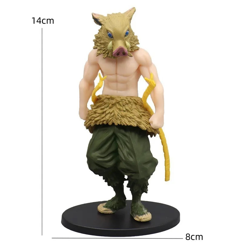 Official Anime Demon Slayer Kimetsu no Yaiba figure Kamado Tanjirou Action Figure Agatsuma Zenitsu Nezuko Warrior PVC Model Toys