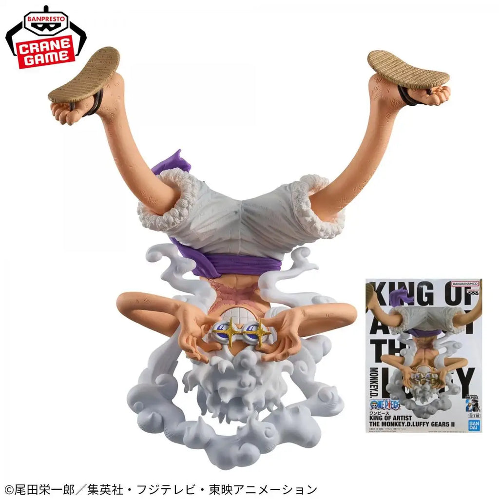 Original Bandai Banpresto One Piece Gear Fifth Monkey.d.luffy Figure Anime Genuine Collectible Boxed Model Dolls Toy Ornament