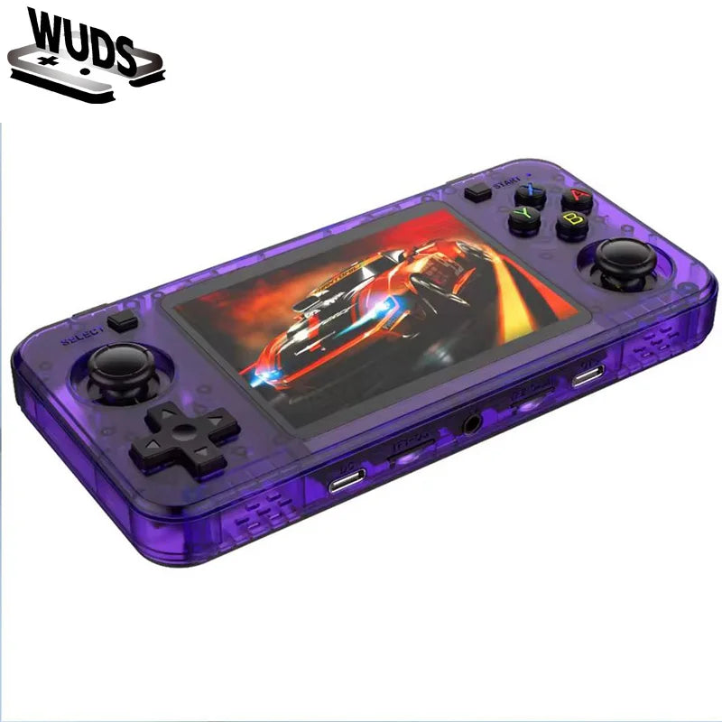 WUDS R36H Retro Handheld Game Console 3.5 inch IPS Screen Open-Source Linux System Classic Game Consoles Portable Gaming System