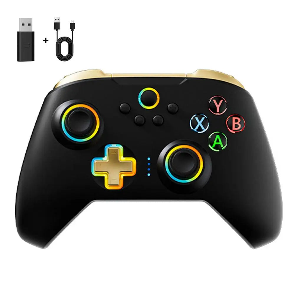 Hall Drift Free Bluetooth Game Controller Compatible With Switch2/Switch/PC Type-C Charging Body Ergonomic Grip