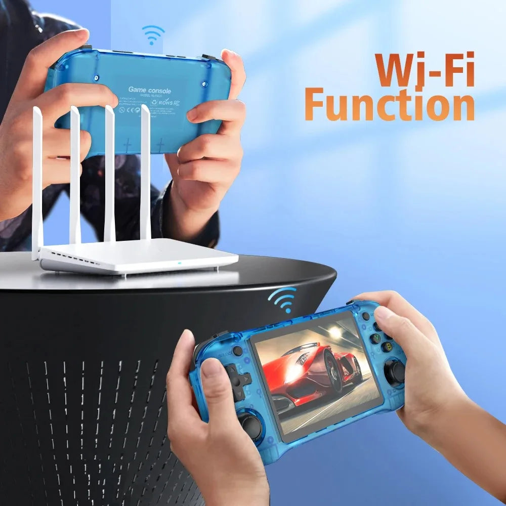 NEW R46H Retro Handheld Game Console 1024x600 Resolution  Linux System 128GB Adults Kids Gift Home Gaming Player 20000+games ﻿