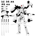 (Assembly Completed) 8 inch T13 Action Figure Set,T 13 Action Figure Multi-Articular Mobile Robot Nova T-13,Desktop Decorations