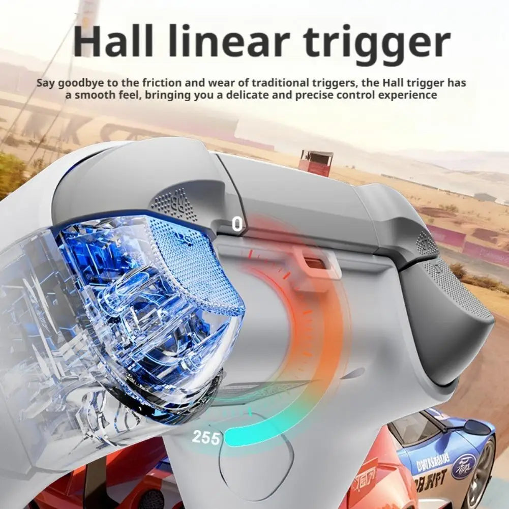 Hall Drift Free Bluetooth Game Controller Compatible With Switch2/Switch/PC Type-C Charging Body Ergonomic Grip