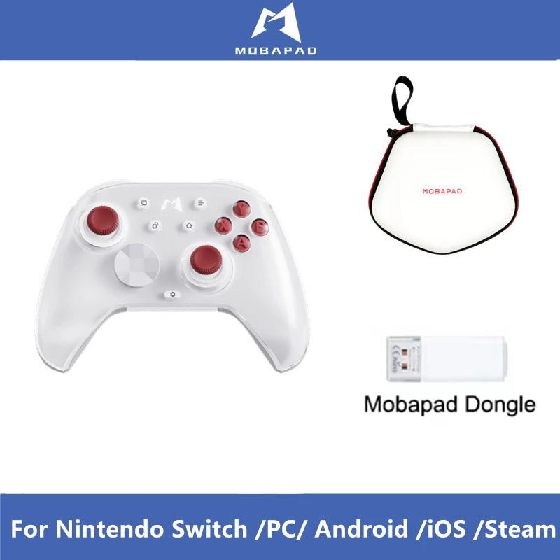 MOBAPAD Huben 2 Mechanical Bluetooth Controller with bag For Nintendo Switch NS Switch 2 PC Android iOS Steam Game Console