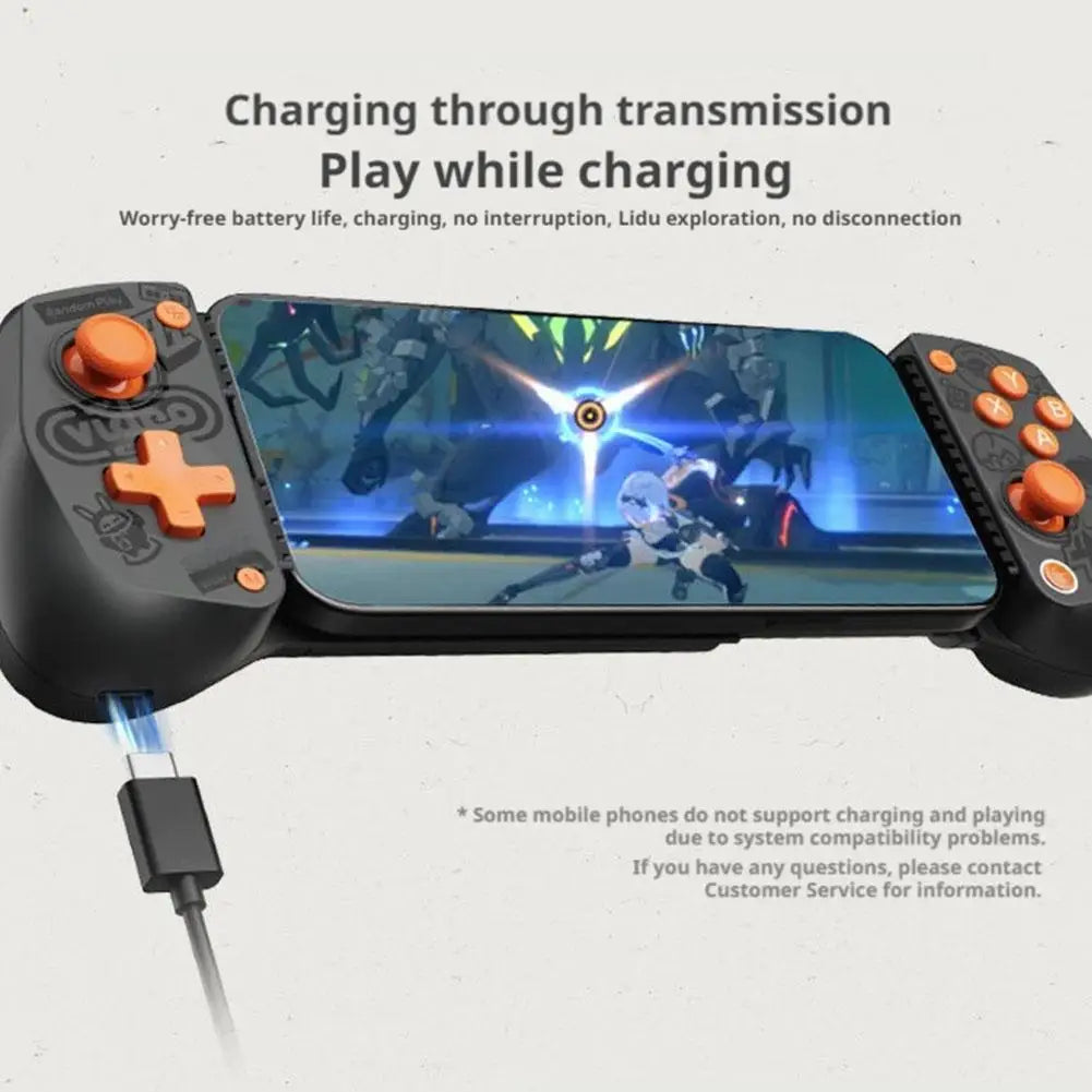 For GameSir X5 Stretch Game Controller Type-C Port Android Ios Mobile Gamepad Ergonomic Design Gaming Lite Extension Handle