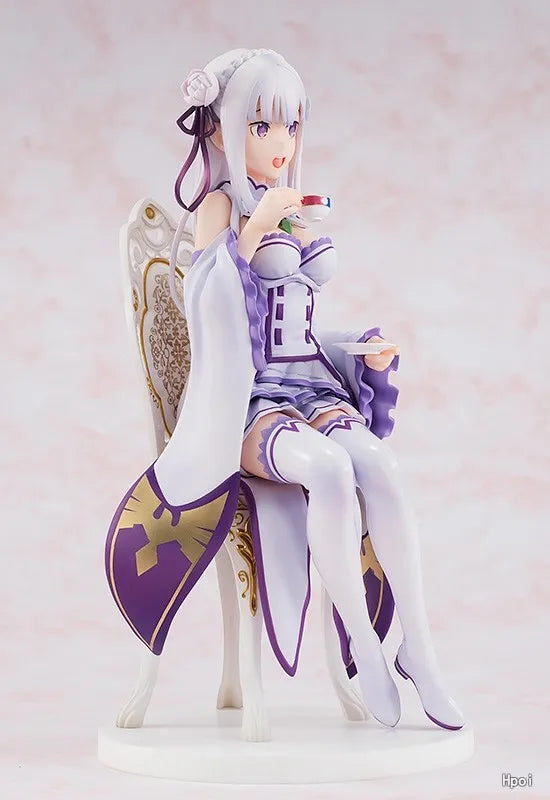 Original in Stock KADOKAWA KDcolle Re: ZERO - Starting Life in Another World Emilia 1/7 Figures Model Toys Gifts Collection