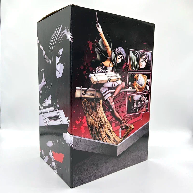 #207 Attack On Titan Eren Yeager Anime Figure #213 Shingeki no Kyojin Levi Action Figure #203 Mikasa Figure Model Doll Toys Gift