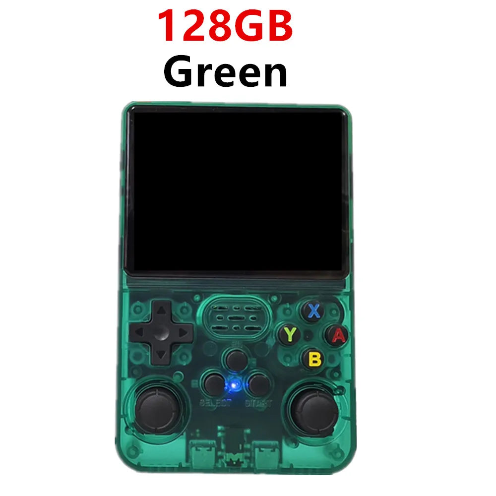 R36S Retro Handheld Video Game Console Linux System 3.5 Inch IPS Screen Portable Pocket Video Player 128GB Games Boy Gift