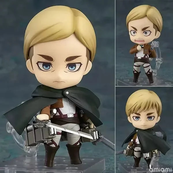 #435 Attack on Titan Armin Arlert Anime Girl Figure Levi Ackerman Action Figure Shingeki no Kyojin Figurine Model Doll Toys Gift