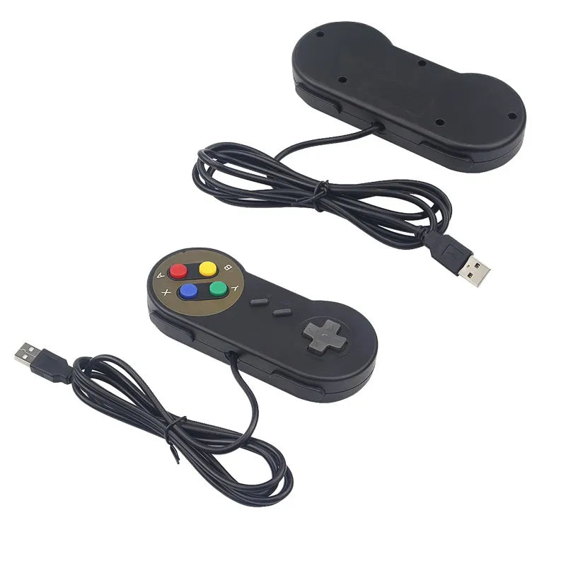 2PCS USB Gamepad Gaming Joystick Game Controller Retro Gamepads for PC NESPi RetroPie Game Control for Raspberry Pi 5 4 3 B